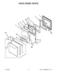 Diagram for 05 - Oven Door Parts