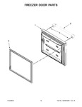 Diagram for 08 - Freezer Door Parts