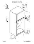 Diagram for 02 - Cabinet Parts