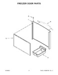 Diagram for 04 - Freezer Door Parts