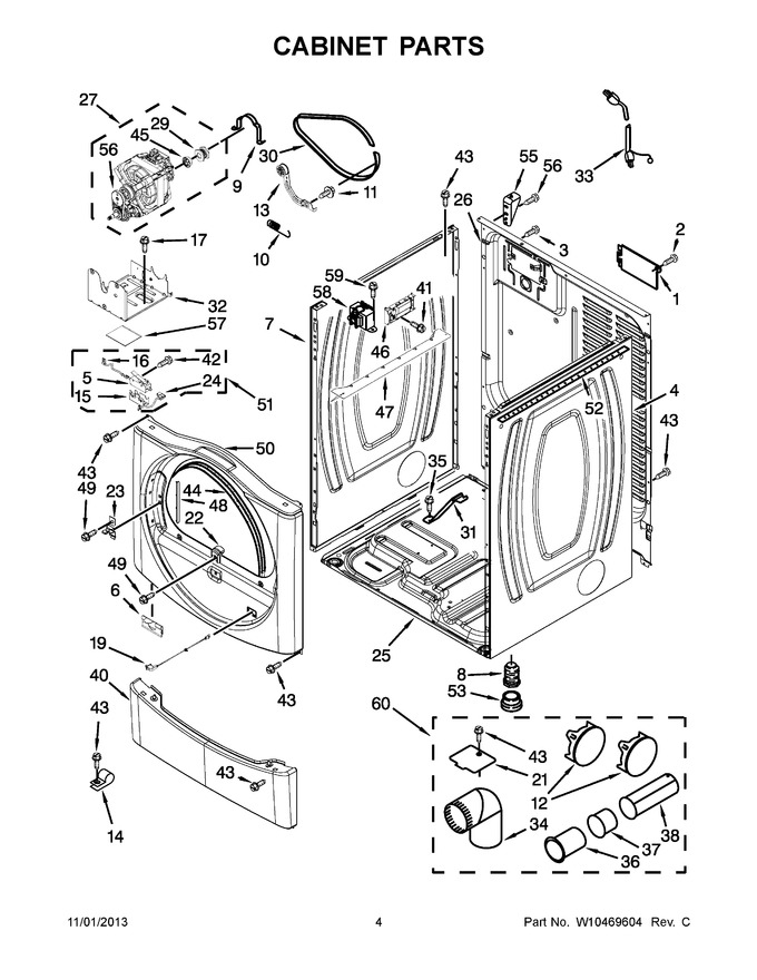 Diagram for CDG8990XW1