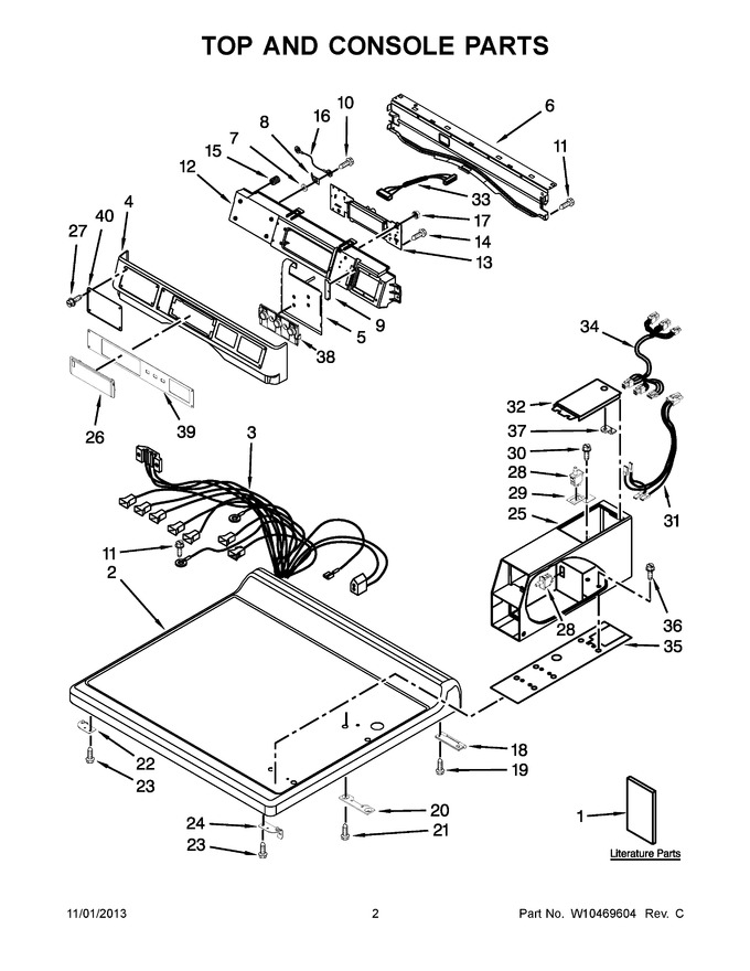 Diagram for CDG8990XW1