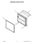 Diagram for 08 - Freezer Door Parts