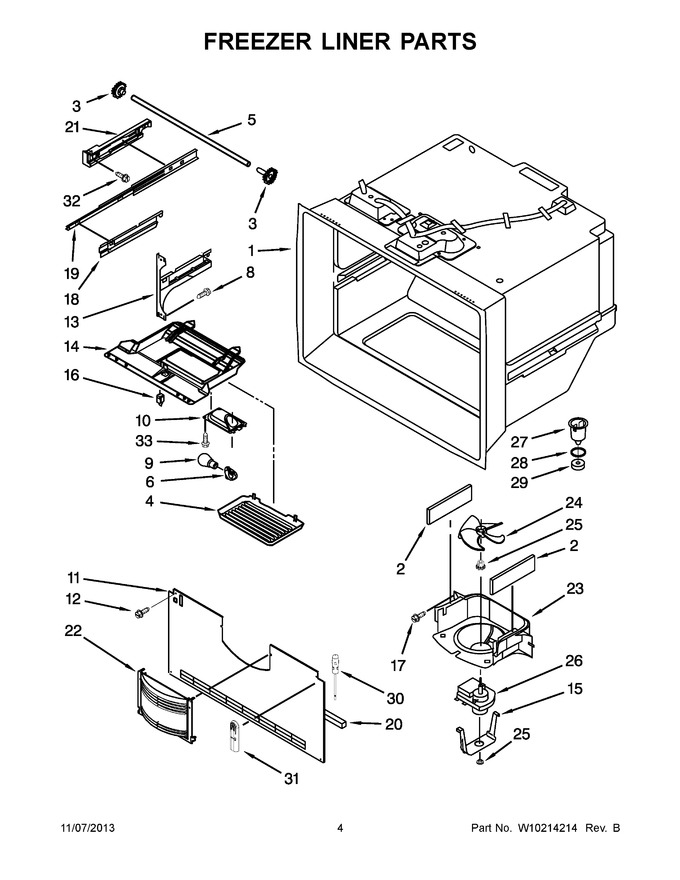 Diagram for KBFS25EVWH0