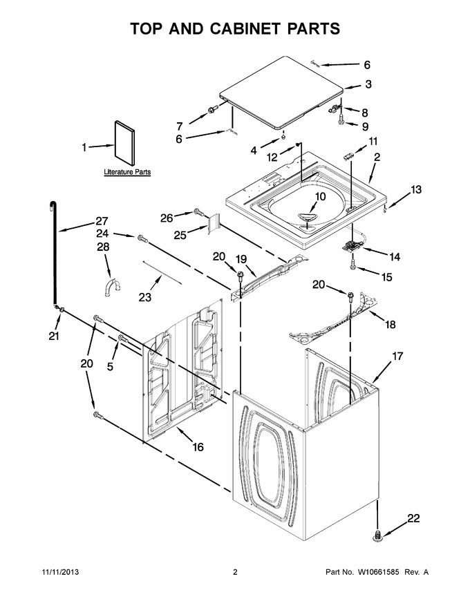 Diagram for WTW4810BQ0