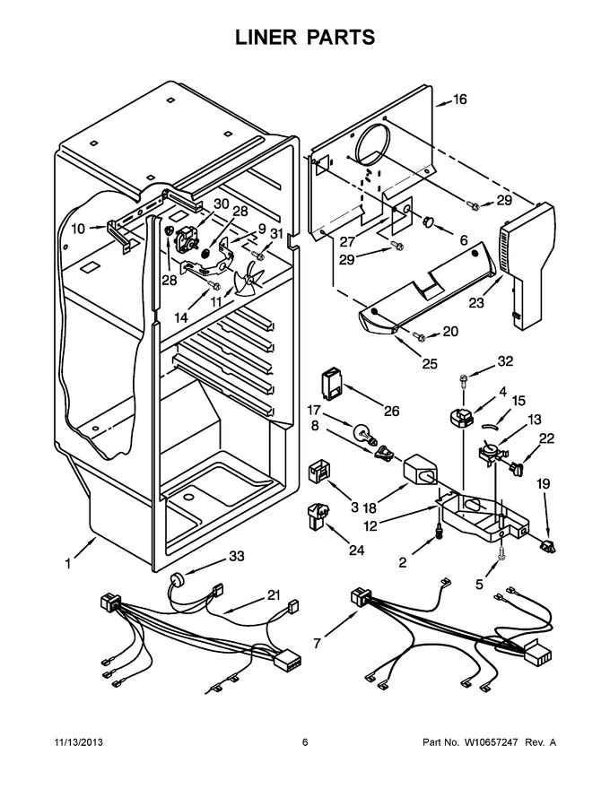 Diagram for W8TXEWFYQ03