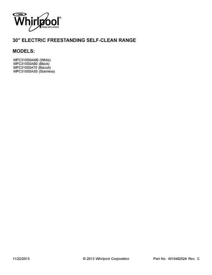 Diagram for WFC310S0AS0