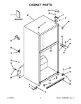 Diagram for 02 - Cabinet Parts