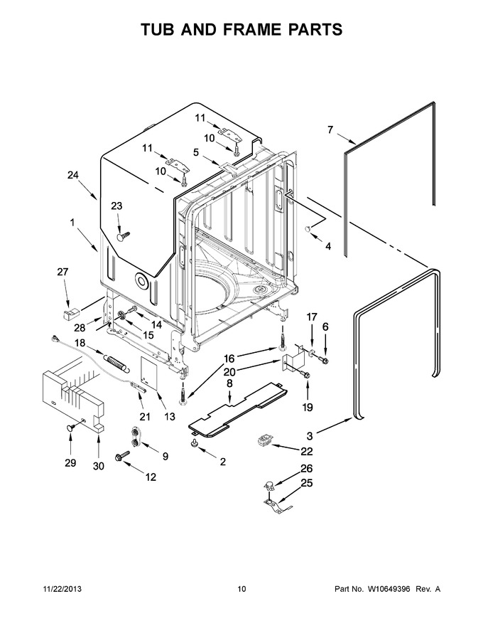 Diagram for KDTE104DBL0