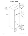 Diagram for 02 - Cabinet Parts