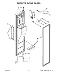 Diagram for 08 - Freezer Door Parts