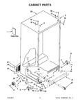 Diagram for 02 - Cabinet Parts