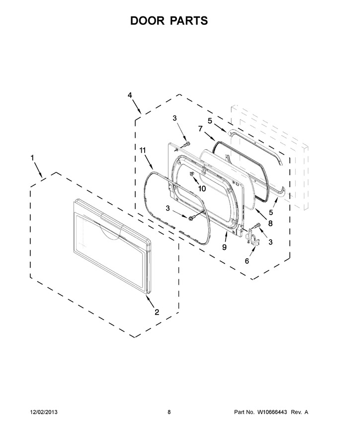 Diagram for WED5810BW0