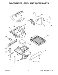 Diagram for 03 - Evaporator, Grid, And Water Parts