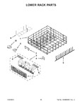 Diagram for 11 - Lower Rack Parts