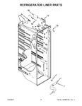 Diagram for 03 - Refrigerator Liner Parts