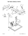 Diagram for 02 - Top And Console Parts