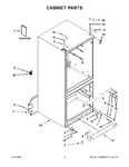 Diagram for 02 - Cabinet Parts