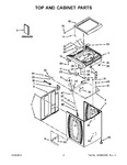 Diagram for 02 - Top And Cabinet Parts