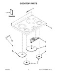 Diagram for 02 - Cooktop Parts