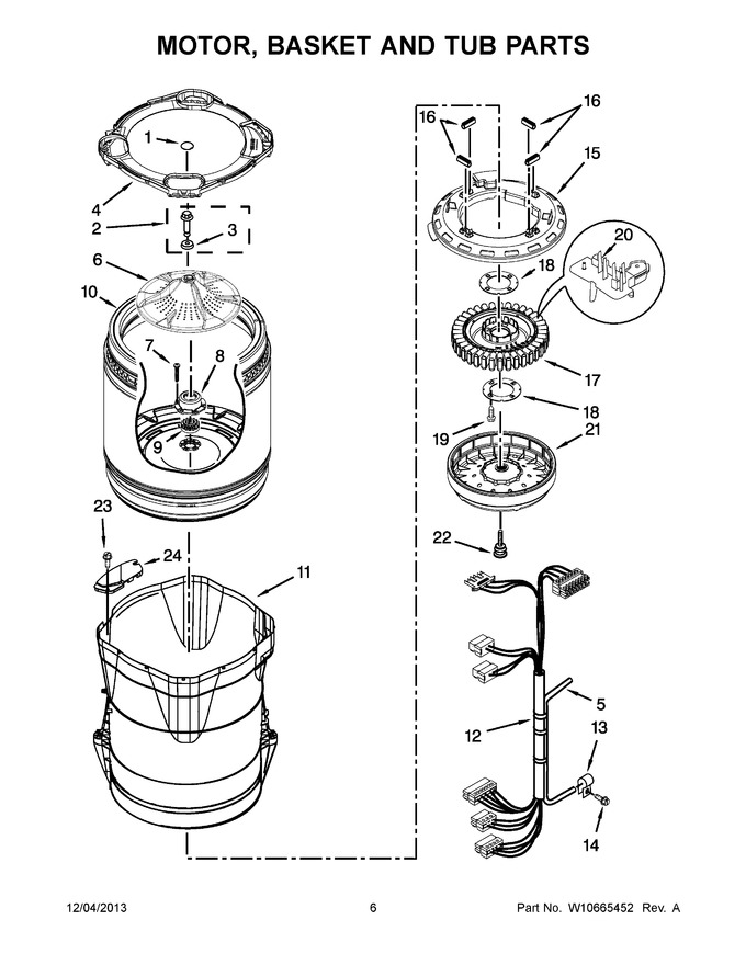 Diagram for WTW8540BC1