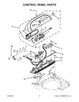 Diagram for 03 - Control Panel Parts