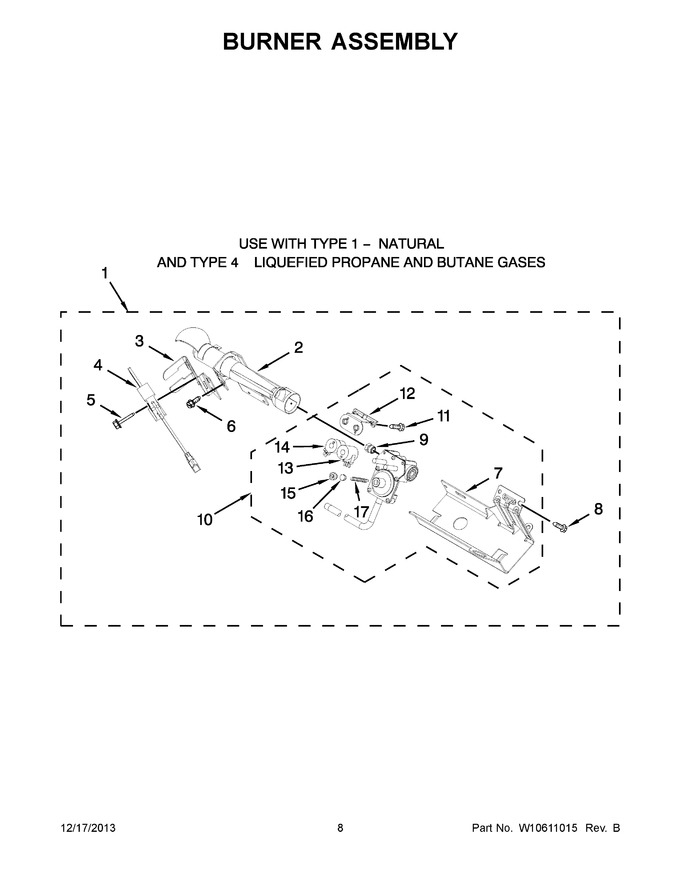 Diagram for WGD8500BW0