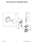 Diagram for 06 - Motor And Ice Container Parts