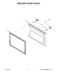 Diagram for 04 - Freezer Door Parts