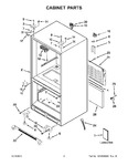 Diagram for 02 - Cabinet Parts