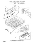 Diagram for 09 - Upper Rack And Track Parts