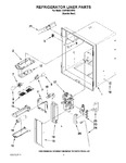 Diagram for 02 - Refrigerator Liner Parts