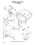 Diagram for 06 - Freezer Liner Parts