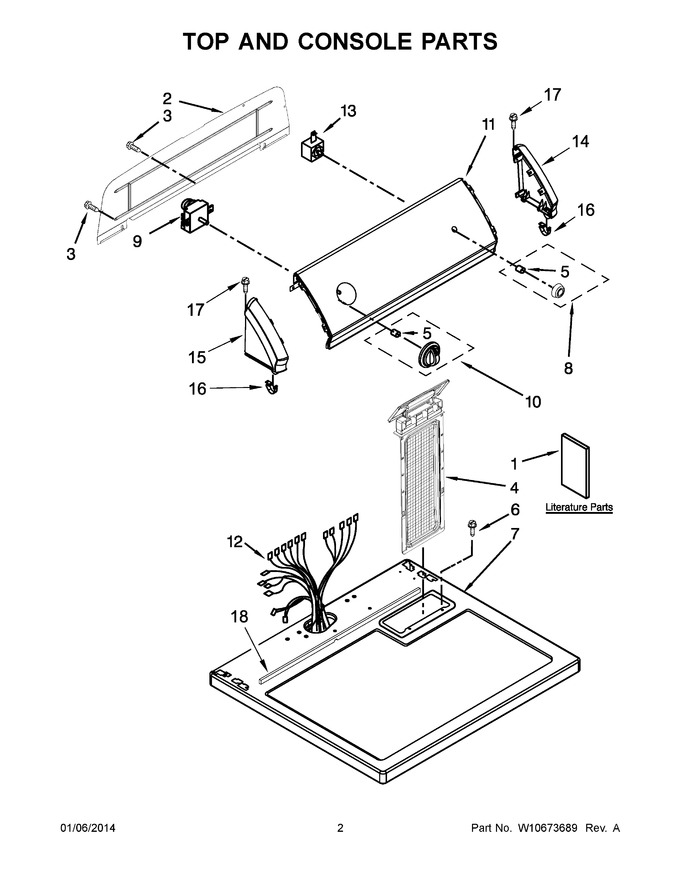 Diagram for CGD126SDW0