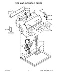 Diagram for 02 - Top And Console Parts