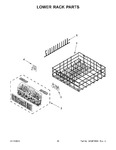 Diagram for 11 - Lower Rack Parts