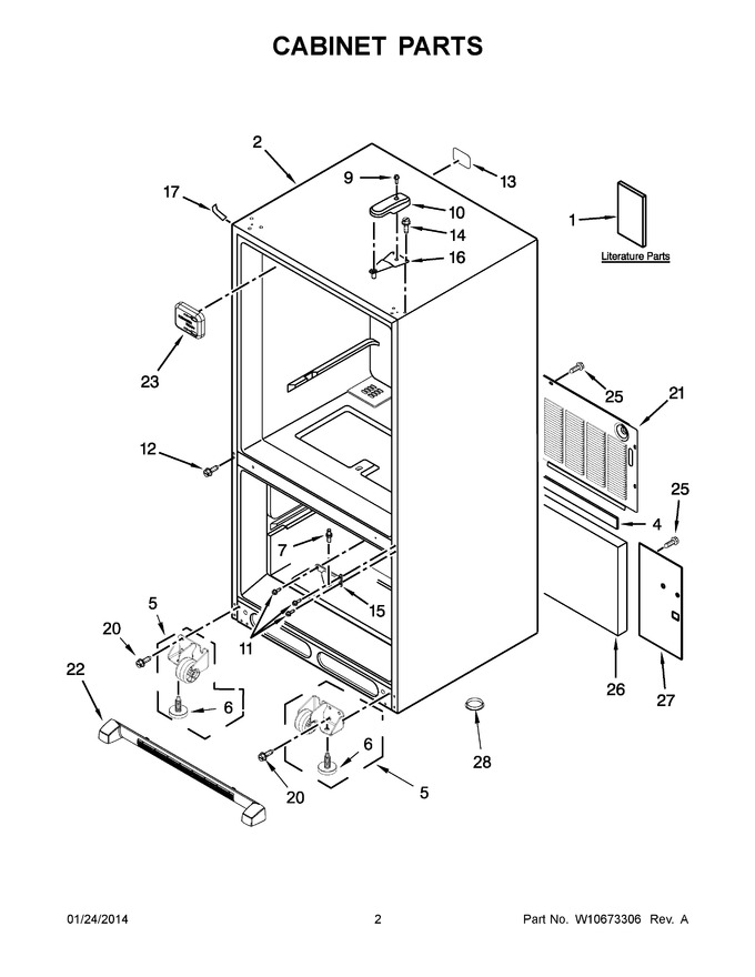 Diagram for KBWS22KCWH00