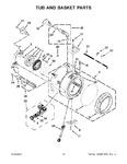 Diagram for 06 - Tub And Basket Parts