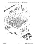 Diagram for 10 - Upper Rack And Track Parts