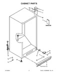 Diagram for 02 - Cabinet Parts