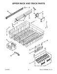 Diagram for 10 - Upper Rack And Track Parts