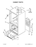 Diagram for 02 - Cabinet Parts