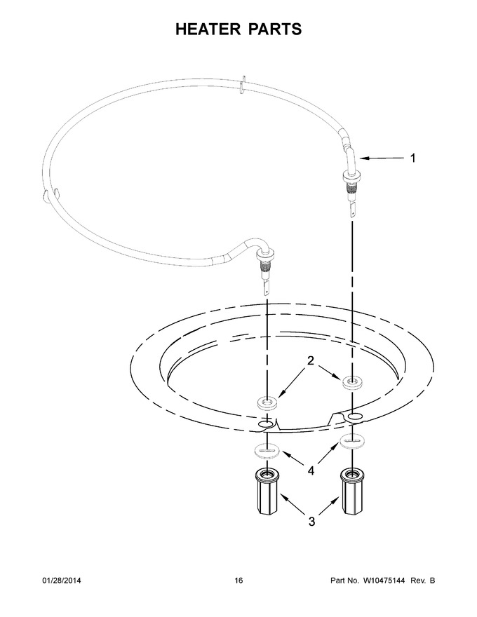 Diagram for KUDS30SXWH4