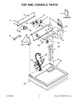 Diagram for 02 - Top And Console Parts
