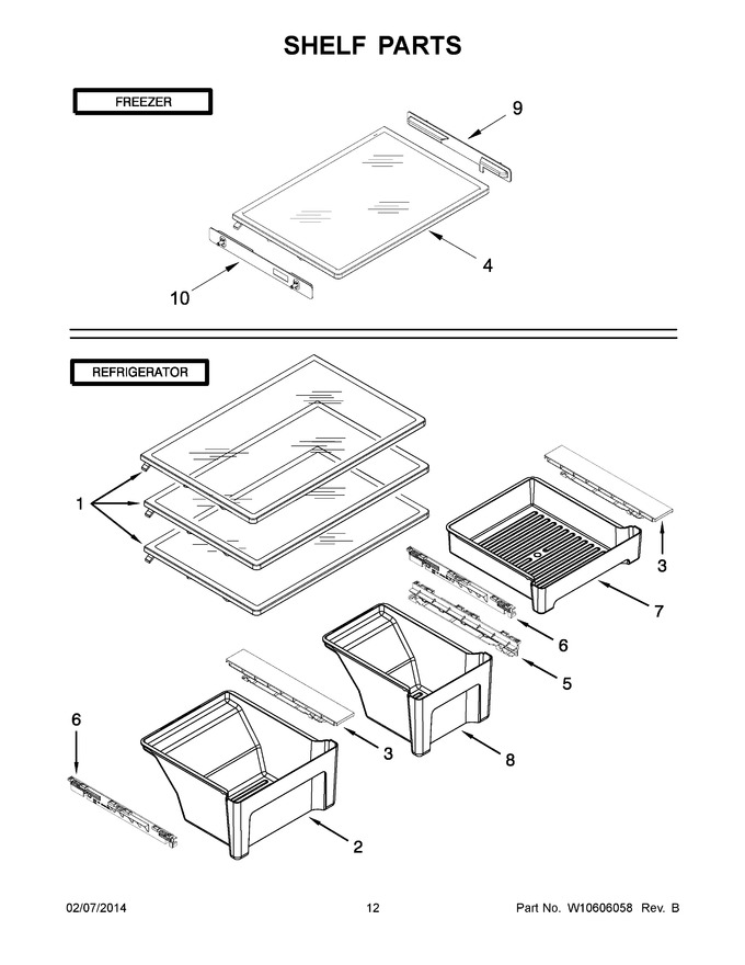 Diagram for WRT371SZBB00