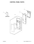 Diagram for 02 - Control Panel Parts