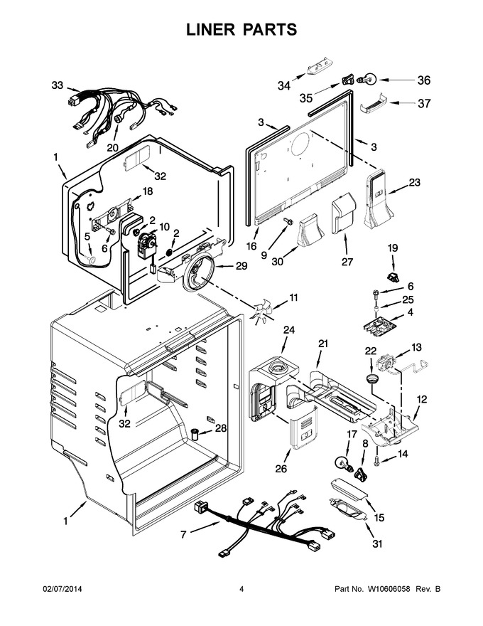 Diagram for WRT371SZBM00