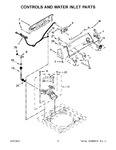 Diagram for 03 - Controls And Water Inlet Parts