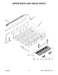 Diagram for 10 - Upper Rack And Track Parts