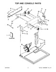 Diagram for 02 - Top And Console Parts